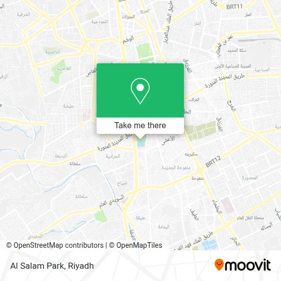 Al Salam Park map