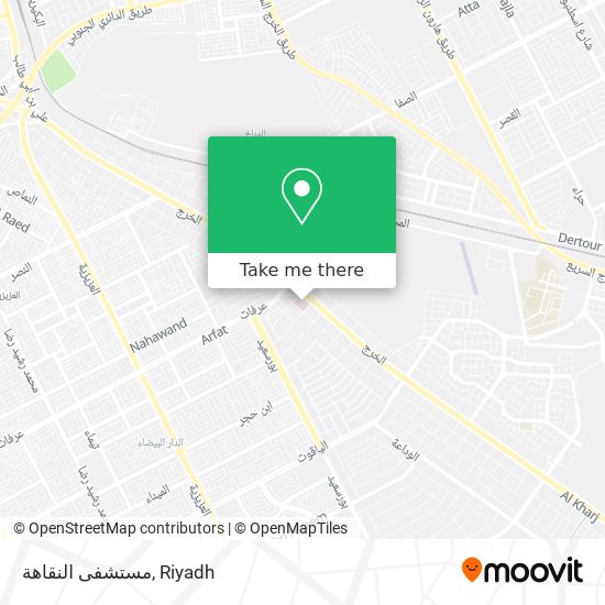 مستشفى النقاهة map