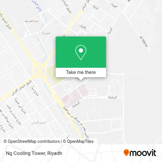 Ng Cooling Tower map