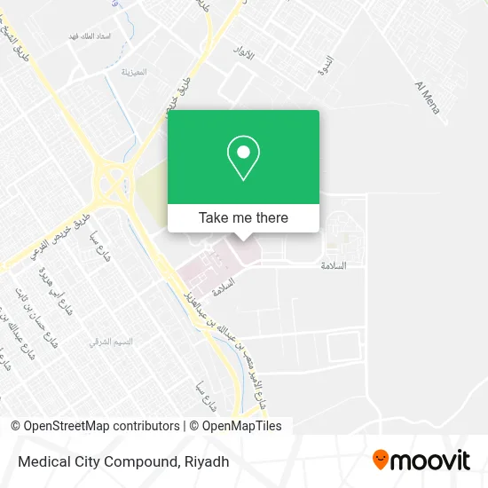 Medical City Compound map
