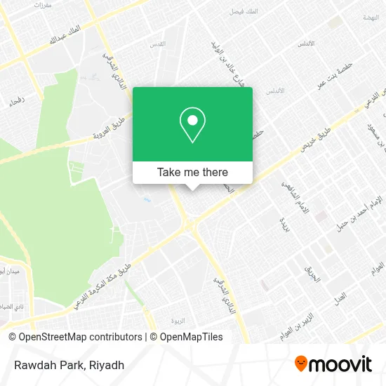 Rawdah Park map