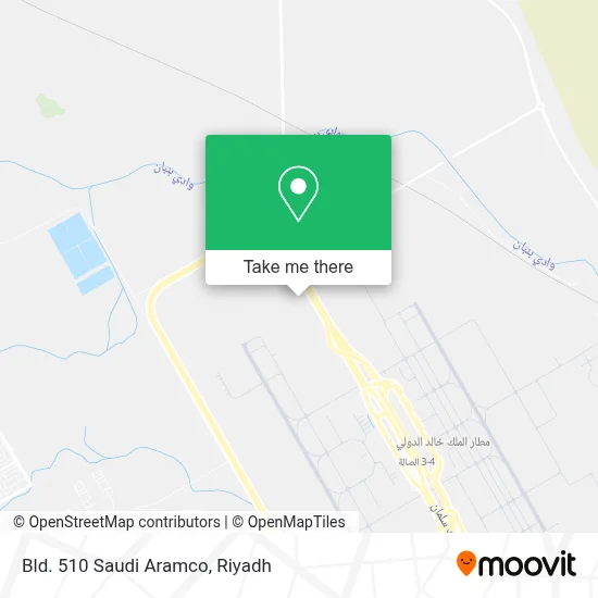 Bld. 510 Saudi Aramco map