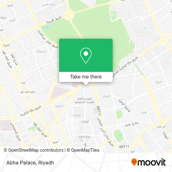 Abha Palace map