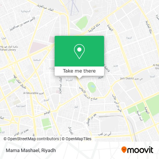 Mama Mashael map