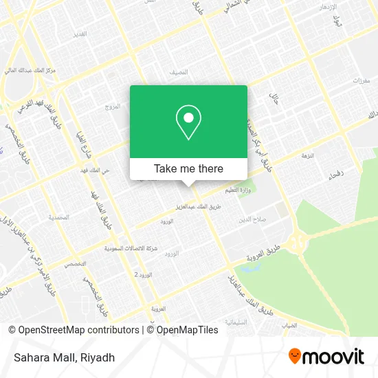 Sahara Mall map
