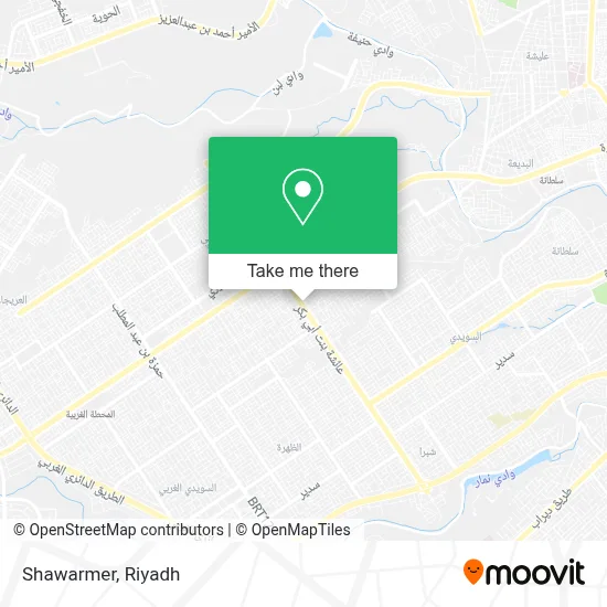 Shawarmer map