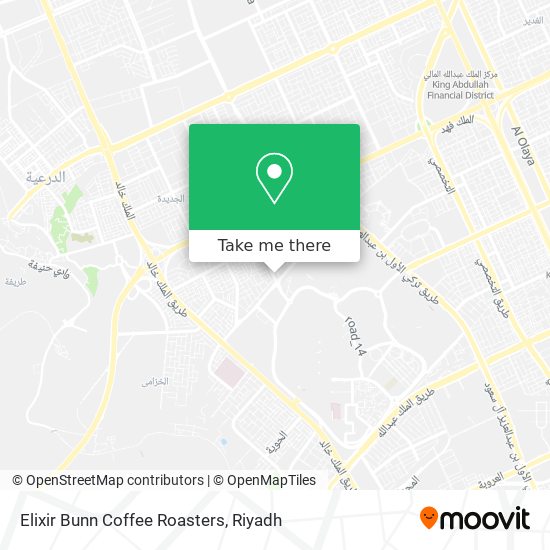 Elixir Bunn Coffee Roasters map