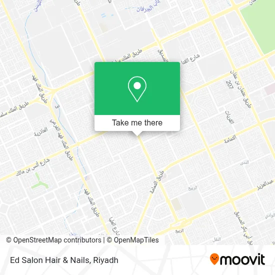 Ed Salon Hair & Nails map