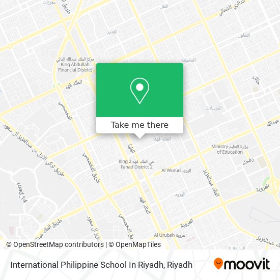 International Philippine School In Riyadh map