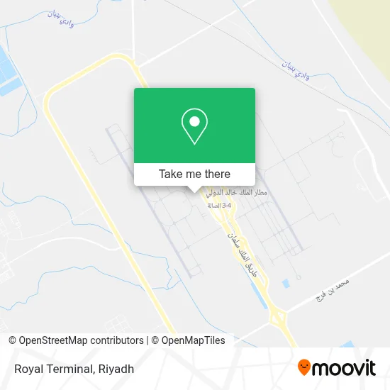 Royal Terminal map