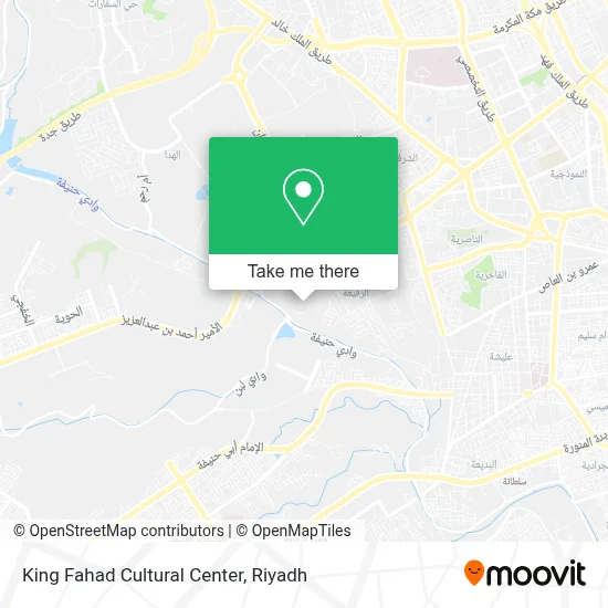 King Fahad Cultural Center map
