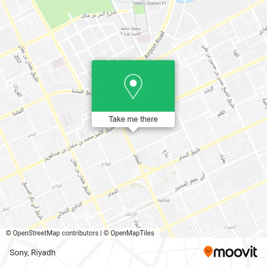 Sony map