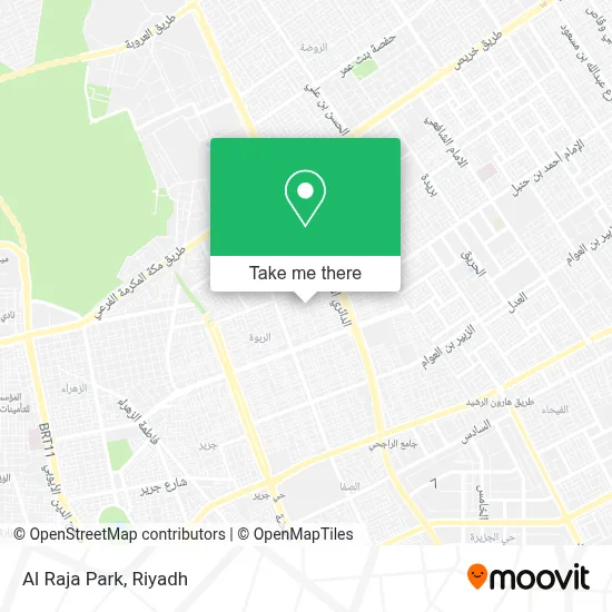 Al Raja Park map