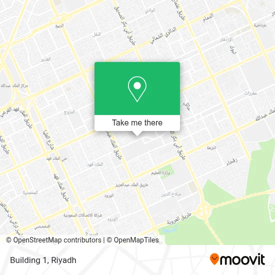 Building 1 map