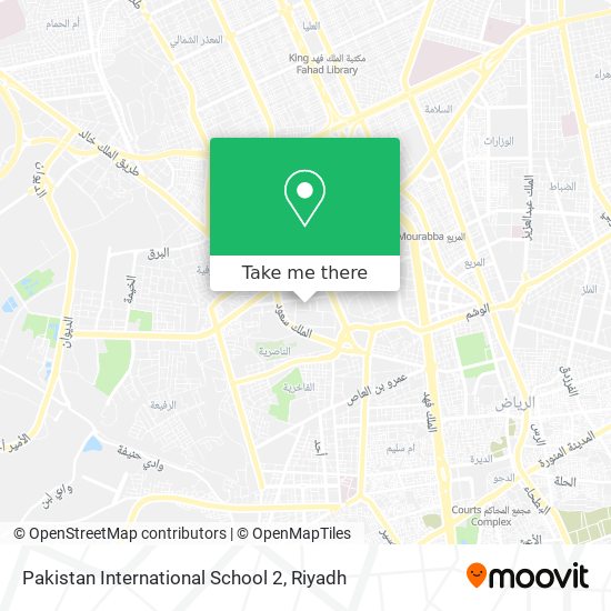 Pakistan International School 2 map