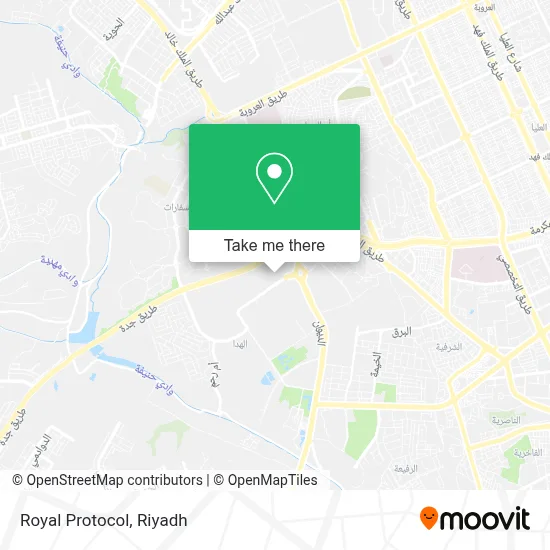 Royal Protocol map
