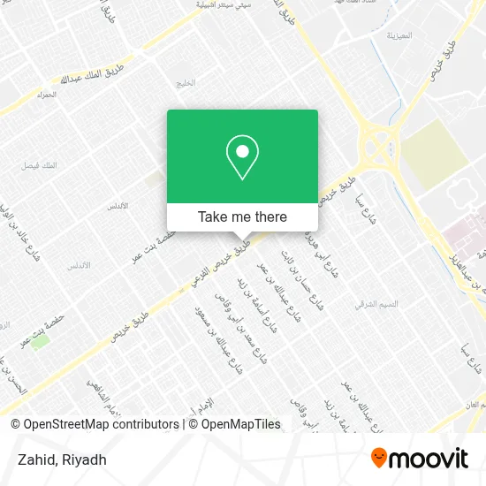 Zahid map
