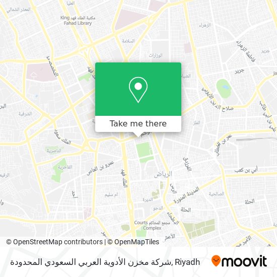 شركة مخزن الأدوية العربي السعودي المحدودة map