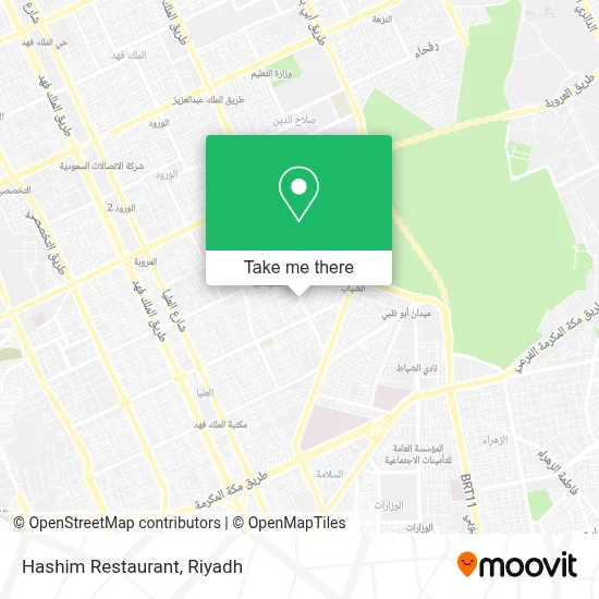 Hashim Restaurant map