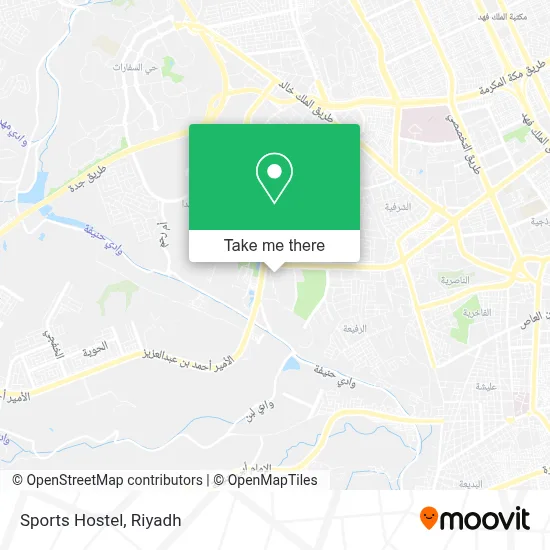 Sports Hostel map