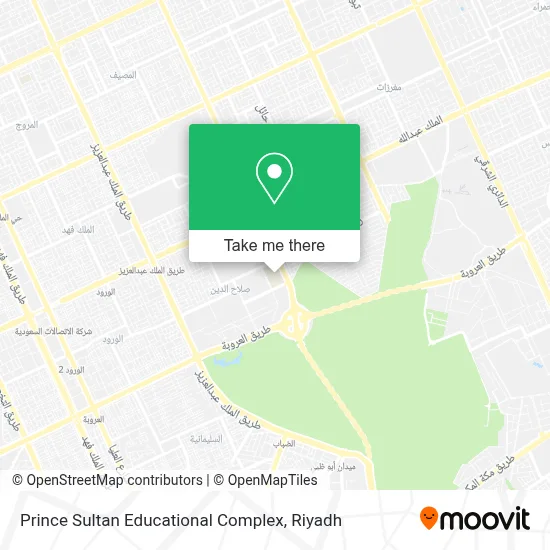 Prince Sultan Educational Complex map