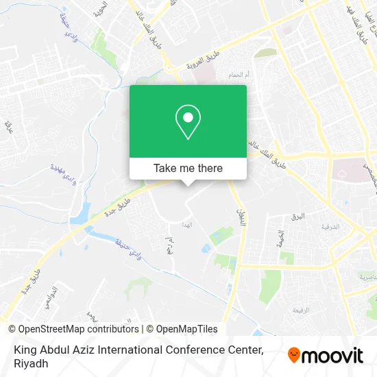 King Abdul Aziz International Conference Center map
