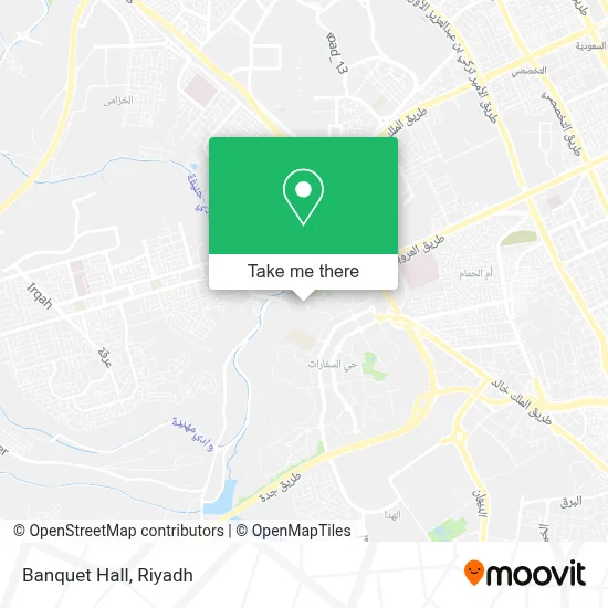 Banquet Hall map