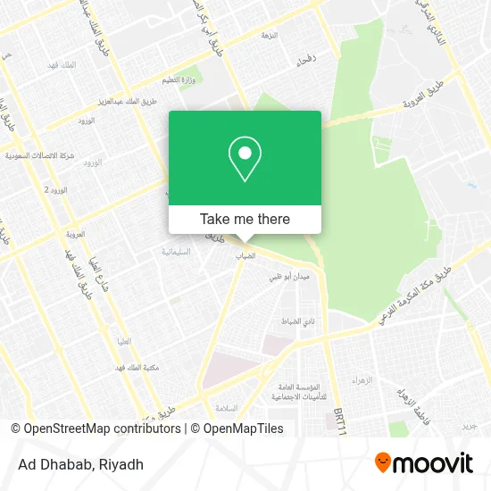 Ad Dhabab map