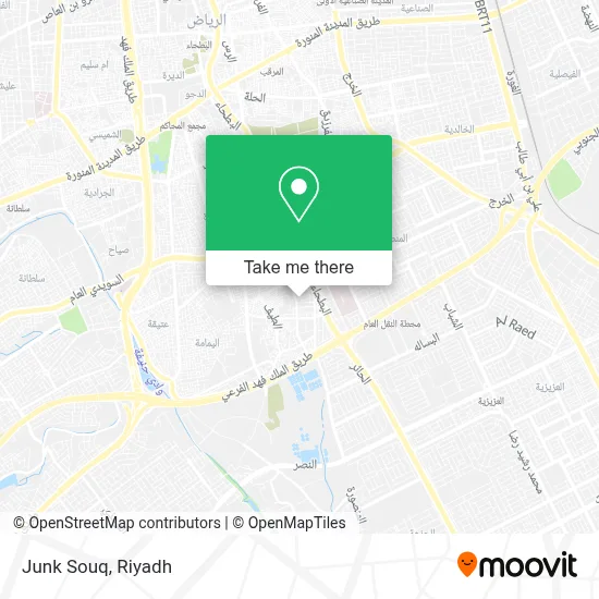 Junk Souq map