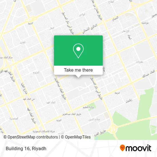 Building 16 map