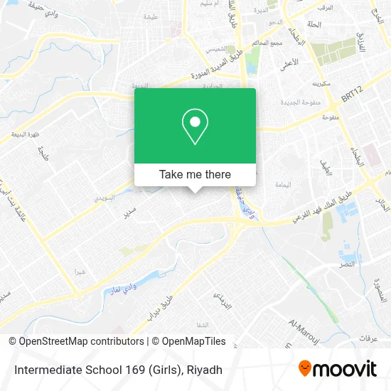 Intermediate School 169 (Girls) map