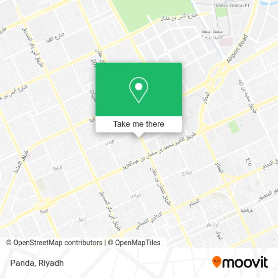 Panda map