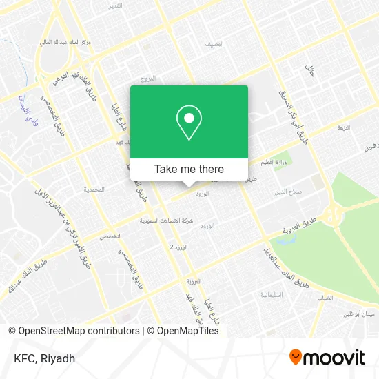KFC map