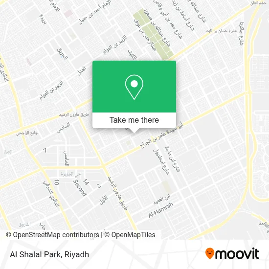 Al Shalal Park map