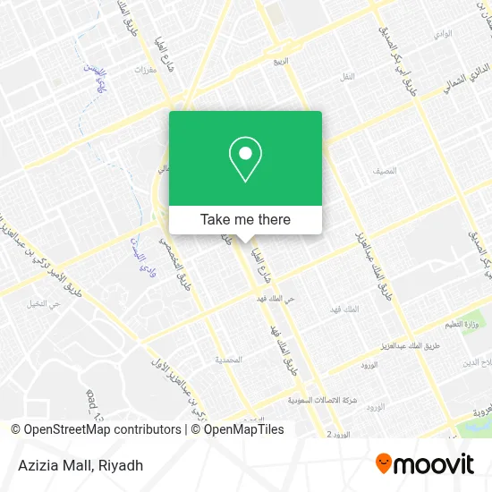Azizia Mall map