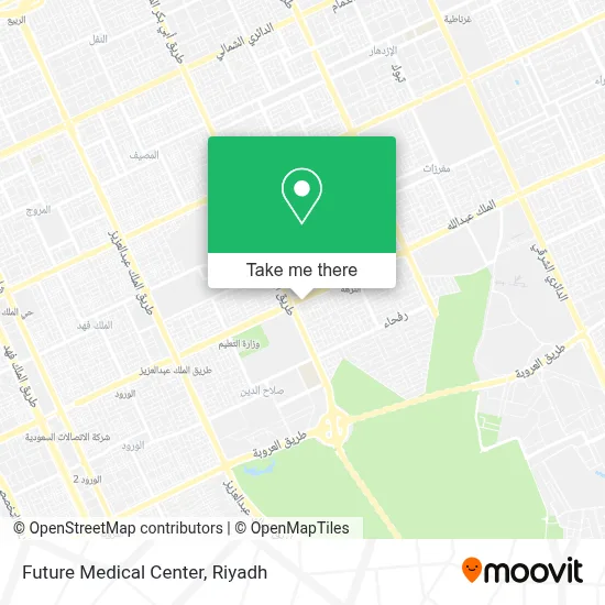 Future Medical Center map