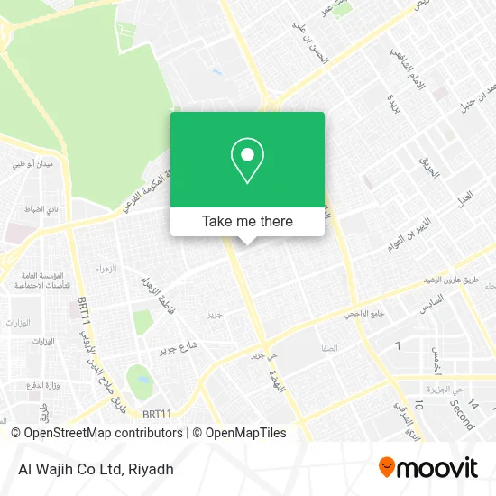 Al Wajih Co Ltd map