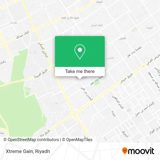 Xtreme Gain map