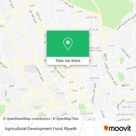 Agricultural Development Fund map