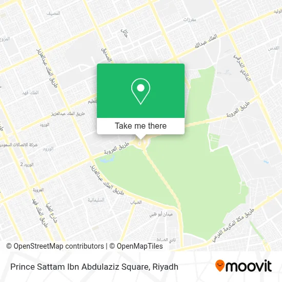 Prince Sattam Ibn Abdulaziz Square map