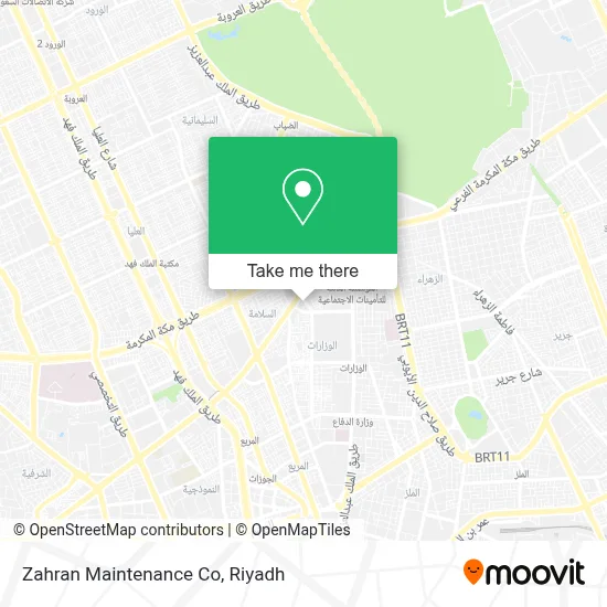 Zahran Maintenance Co map