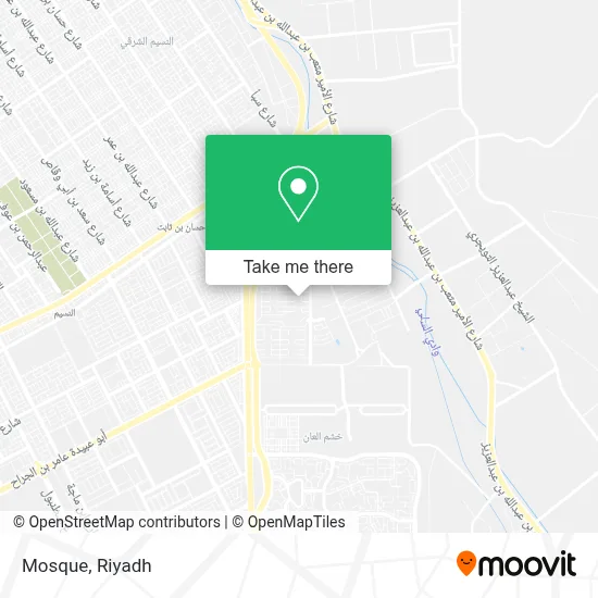 Mosque map
