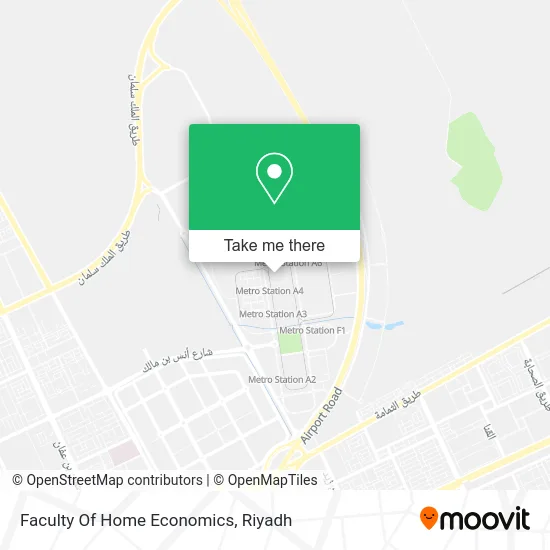 Faculty Of Home Economics map