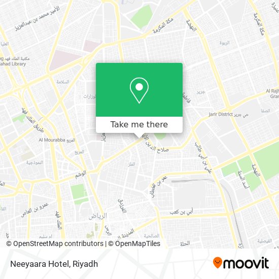 Neeyaara Hotel map