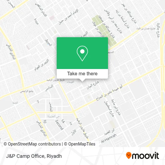 J&P Camp Office map