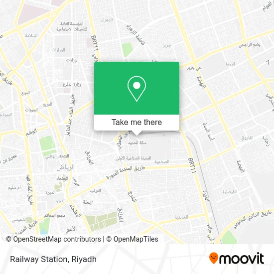 Railway Station map
