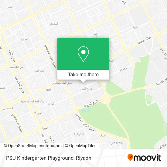 PSU Kindergarten Playground map