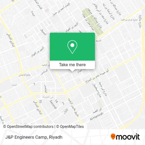 J&P Engineers Camp map