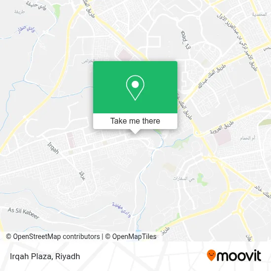 Irqah Plaza map
