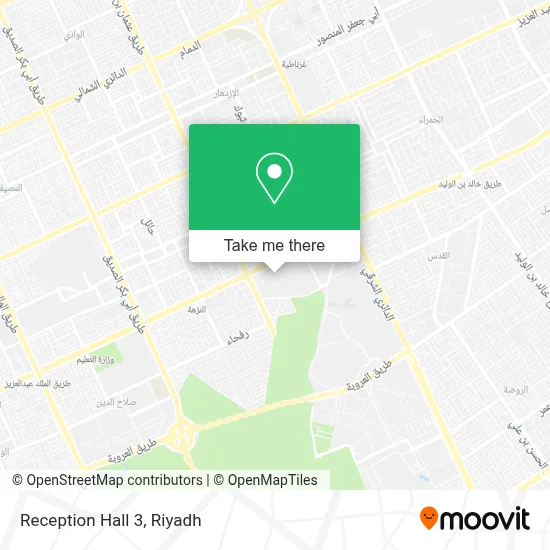 Reception Hall 3 map